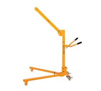 Grue pliante portable à manivelle pour garage, atelier, chantier de construction