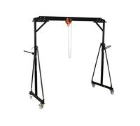 Grue Portique mobile 1T + Chariot Porte Palan 1T 2,5m 4mm