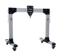 Grue portique portable avec palan mobile, capacité de levage élevée pour espaces étroits et terrains accidentés (taille M, 250 kg)