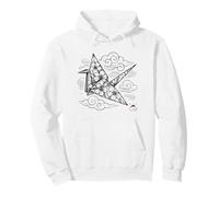 Grue Sakura - Art de l'origami Japonais Sweat à Capuche