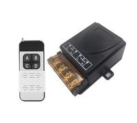 Grue Télécommandée Interrupteur de télécommande sans fil haute puissance 433, 30A, AC75-220 M, for usine, ferme, bureau, pompe de ventilateur d'échappement, plafonnier, 1000(4RC 1B)