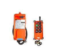 Grue Télécommandée Moteur de levage F21-E1B, télécommande industrielle, bouton de grue, télécommande et récepteur sans fil 12/24/36/AC110/AC220(AC380)