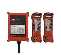 Grue Télécommandée Télécommande Radio industrielle, contrôleur hydraulique simple à 6 boutons, télécommande de grue électrique étanche(2T 1R,AC DC 110-460V)