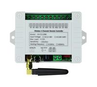 Grue Télécommandée Télécommande sans fil DC12/24/36 4CH, interrupteur d'éclairage LED, sortie relais, émetteur Radio étanche et récepteur 433(Receiver 1PCS)