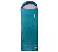 Grüezi Bag - Biopod Wolle Goas Comfort Links - Sac de couchage synthétique - 191 cm - dark petrol
