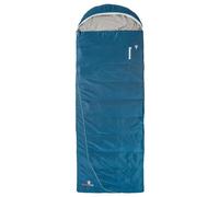 Grüezi Bag - Cloud Cotton Comfort - Sac de couchage Deep Cornflower Blue - Ouverture droite