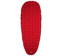 Grüezi Bag - Downwool Mat Trekking Light - Matelas de camping - 185 x 64 x 8 cm - M - anthracite / red