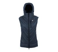 Grüezi Bag - Lightful DownWool Vest - Doudoune sans manches femme Blue Ashes - XS