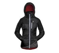 Grüezi Bag - Refreshful SilkWool Jacket - Doudoune femme Black / Grey - XL