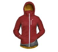 Grüezi Bag - Refreshful SilkWool Jacket - Polaire femme Cherry / Grey - XS