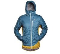 Grüezi Bag - Refreshful SilkWool Jacket - Doudoune homme Saphir Blue / Pineapple - M
