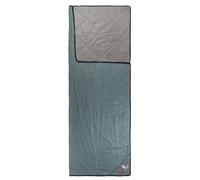 Grüezi Bag - Wellhealthblanket Wool Deluxe - Sac de couchage Smoky Blue / Grey - Taille unique