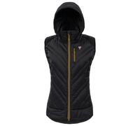 Grüezi Bag - Women's Lightful DownWool Vest - Doudoune sans manches - M - black / mustard