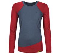 Grüezi Bag - Women's Woodwool Longsleeve Lady Phillippa - Haut en mérinos - L - ocean cavern