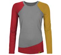 Grüezi Bag - Women's Woodwool Longsleeve Lady Phillippa - Haut en mérinos - S - slate grey