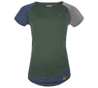 Grüezi Bag - Women's Woodwool T-Shirt Lady Janeway - Haut en mérinos - L - bayberry green