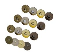 GrueGard fermeture magnétique ronde sans couture, boutons magnétiques puissants pour sacs et portefeuilles, boutons pression sans coudre pour DIY loisirs créatifs