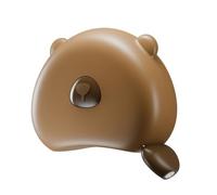 GrueGard Mettre Ruban Corps Rétractable 150 cm, Double Face pour Couture et Tailleur, Fermeture Magnétique - Ruban Métrique Flexible pour Maison & Measure Tape (1, Braun, 150cm)