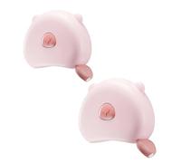 GrueGard Mettre Ruban Corps Rétractable 150 cm, Double Face pour Couture et Tailleur, Fermeture Magnétique - Ruban Métrique Flexible pour Maison & Measure Tape (2, Pink, 150cm)