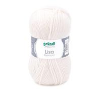 Gründl 760-02 Fil, Acrylic, Crème, 3,5-4,5 mm