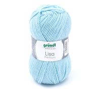Gründl 760-08 Fil, Acrylic, Bleu De l'enfer, 3,5-4,5 mm