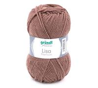 Gründl 760-22 Fil, Acrylic, Nougat, 3,5-4,5 mm