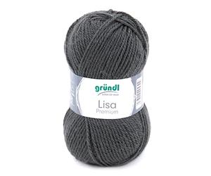 Gründl 760-25 Fil, Acrylic, Anthracite, 3,5-4,5 mm