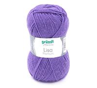 Gründl 760-43 Fil, Acrylic, Lilas, 3,5-4,5 mm