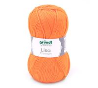 Gründl 760-50 Fil, Acrylic, Orange Néon, 3,5-4,5 mm