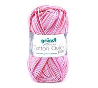 Gründl 861-193 Fil, Rose-Fuchsia Multicolore, ca. 225 m