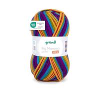 Gründl Big Mamma Print, Maïs jaune-Magenta-Rouge feu-Turquoise-Vert herbe