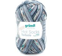 Gründl Fil à Chaussettes Torbole 4 voies 100% Laine Lavage en machine