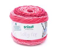 Gründl Fil, Rose-tourbillons, Couleur 03, ca. 250 m