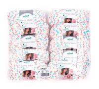 Gründl Laine Funny, 100% Polyester, Turquoise-Coral, 47,5 x 40 x 10 cm