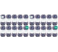 Gründl Laine Lisa Premium color - fil à tricoter avec dégradé de couleurs - douce et respectueuse de la peau - 100% acrylique - 10 pelotes 50 g / 133 m - taille d’aiguille 3,5-4,5 - Marron-Beige-Bleu