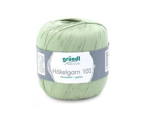 Gründl Wolle - Fil de coton (pelote de 100 g) vert