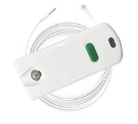 GRUENERDE Testeur de continuité de mise à la terre pour produits de mise à la terre, tapis, draps, taies d'oreiller, coussinets avec cordon de mise à la terre de 4,6 m à utiliser pour tester