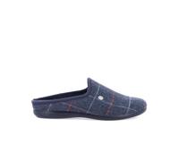 GRÜNLAND il benessere è naturale Chaussons homme bleus GRUNLAND GAFO CI3043 avec semelle en caoutchouc 45
