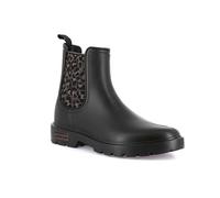GRÜNLAND il benessere è naturale Grunland Bottines waterfproof avec bandeau animal | BOTA SP0016, Noir Animalier, 36 EU