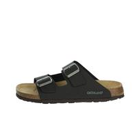 GRÜNLAND il benessere è naturale Grunland Pantoufle Double Boucle pour Homme | BOBe CB3012 Nero 41