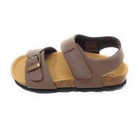 Grünland Sandale Junior Lumière SB0234, marron, EVA et liège avec cuir véritable, ergonomique, usage quotidien, Marron brun brun brun, 41 EU