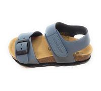 Grünland Sandale Junior Lumière SB2410,bleu jeans,EVA et liège avec cuir véritable, ergonomique, boucle et déchirure, Bleu jeans, 32 EU