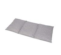 Grünspecht 1100-V1 Coussin Chauffant en noyaux de Cerises Gris 43 x 20 cm