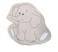 Grünspecht 120-V1 Warmezoo Coussin éléphant avec pépins de raisin Env. 22 x 18 cm