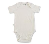 Grünspecht 623-V1 Body de bébé bio à manches courtes kbA GOTS pour bébé en coton bio Taille 86/92 cm Naturel
