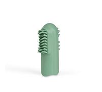 GRÜNSPECHT 687-V1 Brosse à dents en caoutchouc naturel pour bébé, pour massage des gencives et nettoyage des dents, sans BPA, 1 pièce