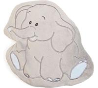 Grünspecht 120-V1 Warmezoo Coussin éléphant avec pépins de raisin Env. 22 x 18 cm