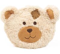 GRÜNSPECHT Mon petit ourson ami de la chaleur, coussin chauffant aux noyaux de cerise avec housse lavable pour enfants, doudou réchauffant en cas de maux de ventre et de rhume (171-V2)