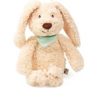 GRÜNSPECHT Produits naturels 335-V3 Doudou chauffant, lapin, bébé, coussin intérieur en graines de colza, beige, 200 g