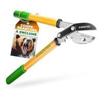 GRÜNTEK Cisaille Coupe Branches Ébrancheur de 47 cm avec Sécateur à